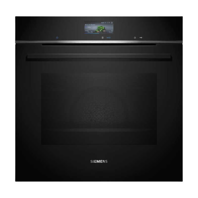 Siemens HB776G1B1 – iQ700 – Inbouwoven – 60 cm x 60 cm – Eenvoudig te reinigen met pyrolytische zelfreiniging activeClean – Air Fry-functie: voor perfect en gezonde gefrituurde ger…