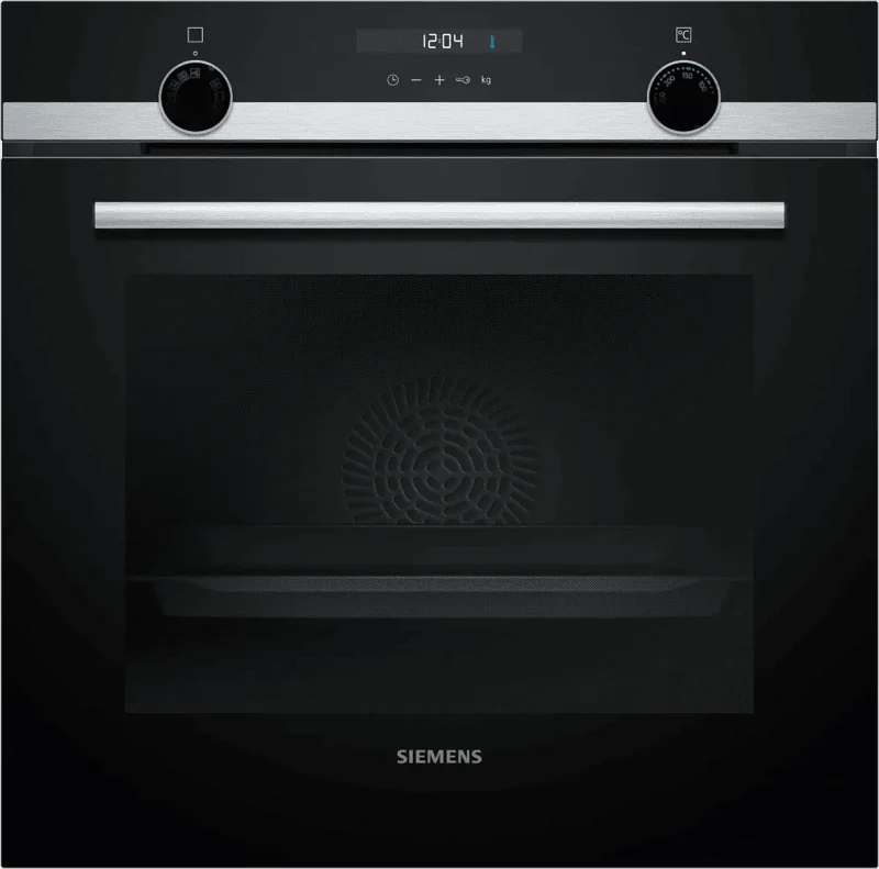 Siemens HB537GES3 – iQ500 – Inbouwoven – 60 x 60 cm – 71 l – Inox – Eenvoudig te reinigen met Hydrolyse en ecoClean