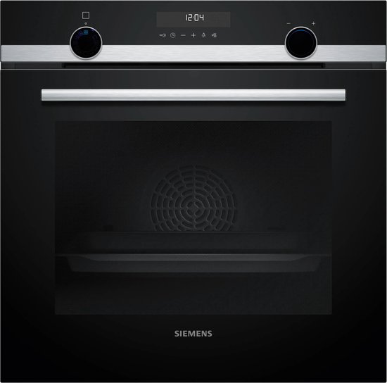 Siemens HB578GES7 - iQ500 - Inbouwoven - 60 cm x 60 cm - 71 l - Eenvoudig te reinigen met pyrolytische zelfreiniging - Home Connect - 3D hetelucht: gelijkmatige warmteverdeling -In…