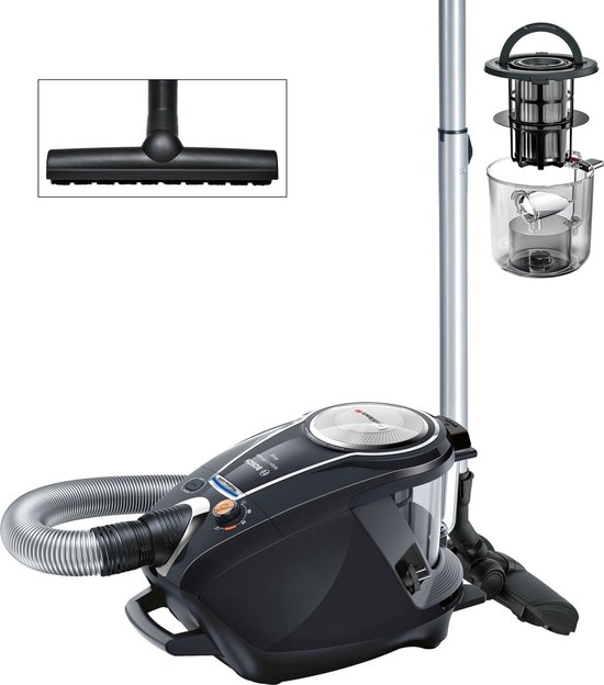 Bosch BGS7MS64 - Stofzuiger zonder zak - Zwart