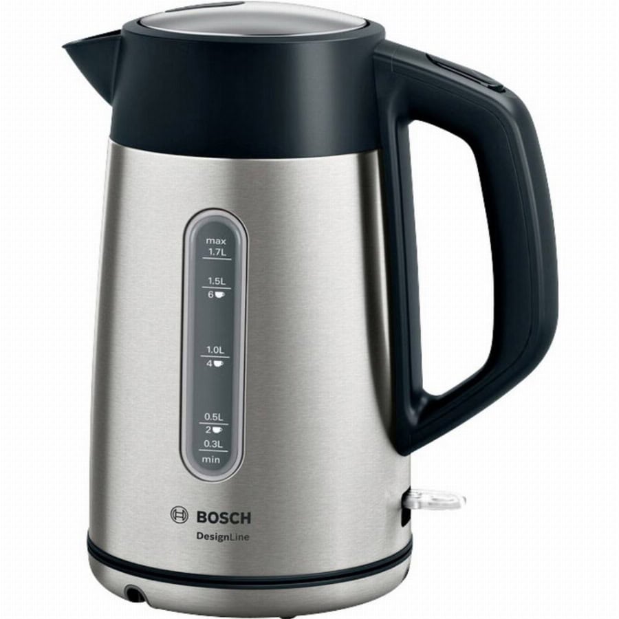Bosch Haushalt TWK4P440 Waterkoker Controlelampje, Oververhittingsbeveiliging, Snoerloos Aantal/Volume: 1.7 l RVS