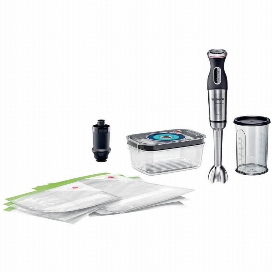 Bosch Haushalt MS8CM61V1 Staafmixer 1000 W RVS, Zwart