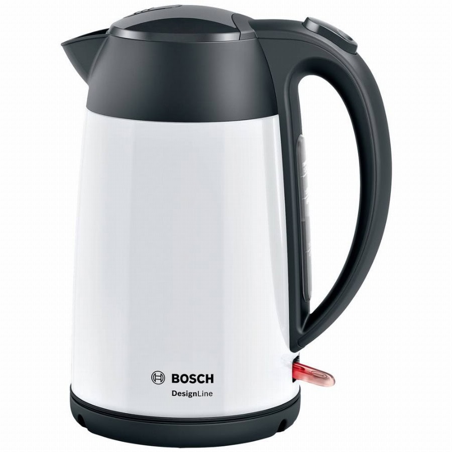Bosch Haushalt TWK3P421 Waterkoker Aantal/Volume: 1.7 l Wit, Zwart