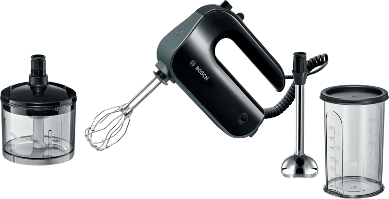 Bosch MFQ4980B - Premium handmixer set - 850W - Zwart