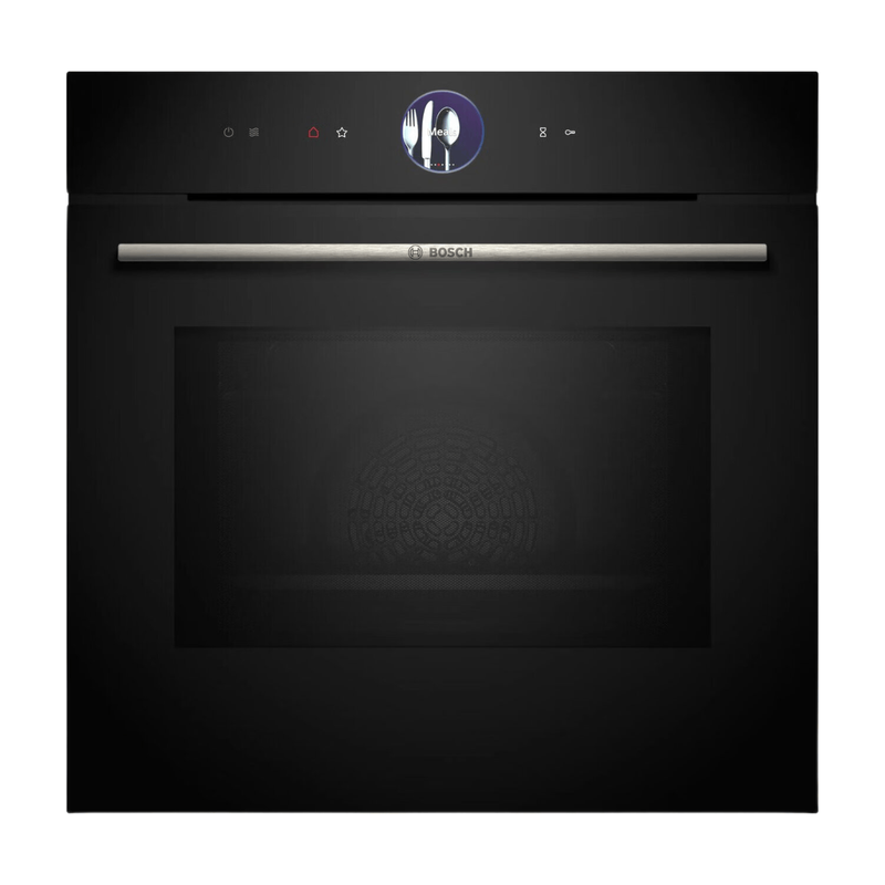 Bosch HMG7361B1 – Serie 8 – Inbouwoven met magnetron – Eenvoudig te reinigen met hydrolyse & katalyse – Air Fry-functie: voor perfect en gezonde gefrituurde gerechten – Home Connec…