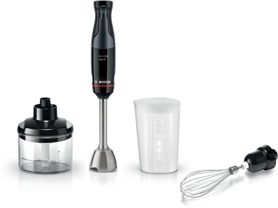 Bosch Serie 4 MSM4B621 - ErgoMaster staafmixer - 1000W - Zwart