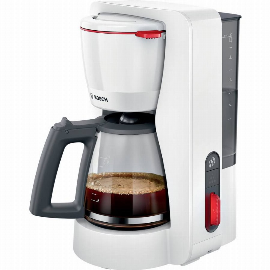Bosch MyMoment Koffiezetapparaat Wit Glazen kan