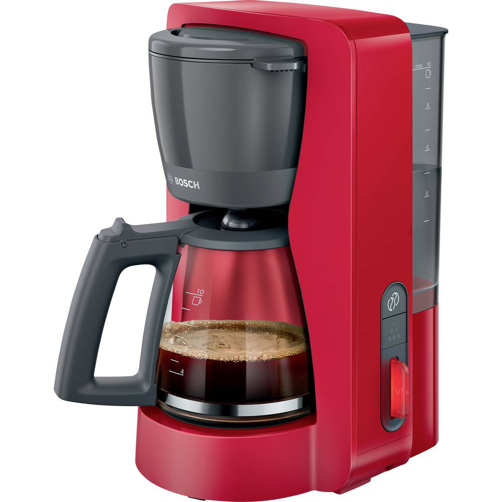Bosch Mymoment (tka3m134) – Koffiezetapparaat Met Glas 14 L Rood