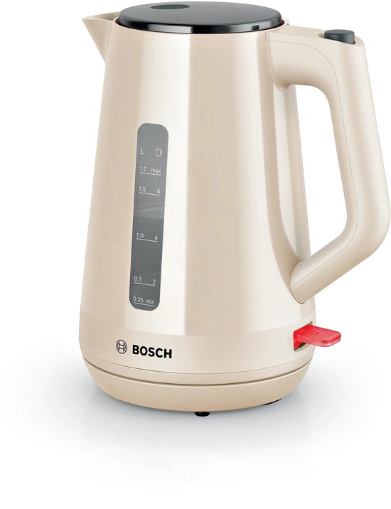 Bosch TWK1M127 - Waterkoker - 1,7 liter - Roestvrij staal