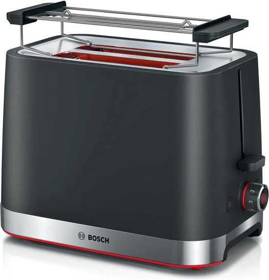 Bosch Tat4M223 - Mymoment - Broodrooster - Zwart/Rvs