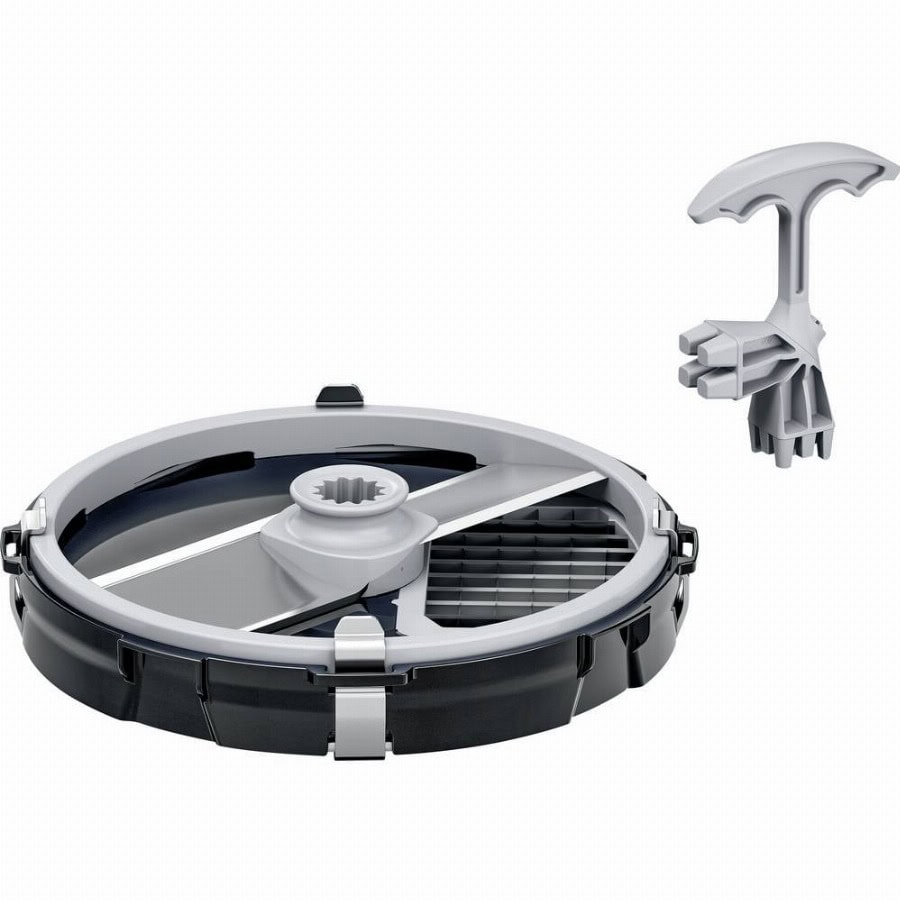 Bosch Würfelschneider für Bosch Küchenmaschine Serie 6 und 8 Dicer Zwart, Grijs