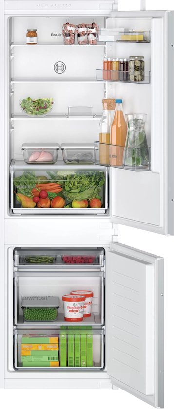 Bosch KIV865SE0 - Inbouw Koel-vriescombinatie - Sleepdeur - 267 liter - 35 dB