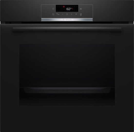 Bosch – HQG572BB3F – Serie 4 – Inbouwoven – Energielabel A+ – Air Fry-functie: voor perfect en gezonde gefrituurde gerechten – Eenvoudig te reinigen met pyrolytische zelfreiniging-…