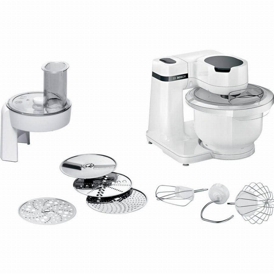 Bosch MUM Serie 2, 700 Watt Foodprocessor 700 W Wit