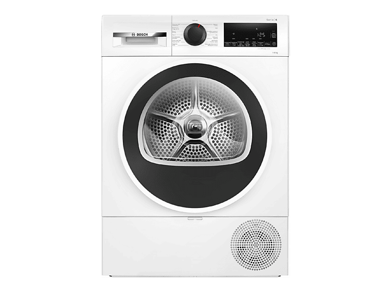 Bosch Wqg133dcfg – Warmtepompdroger 8 Kg 63 Db Energielabel C