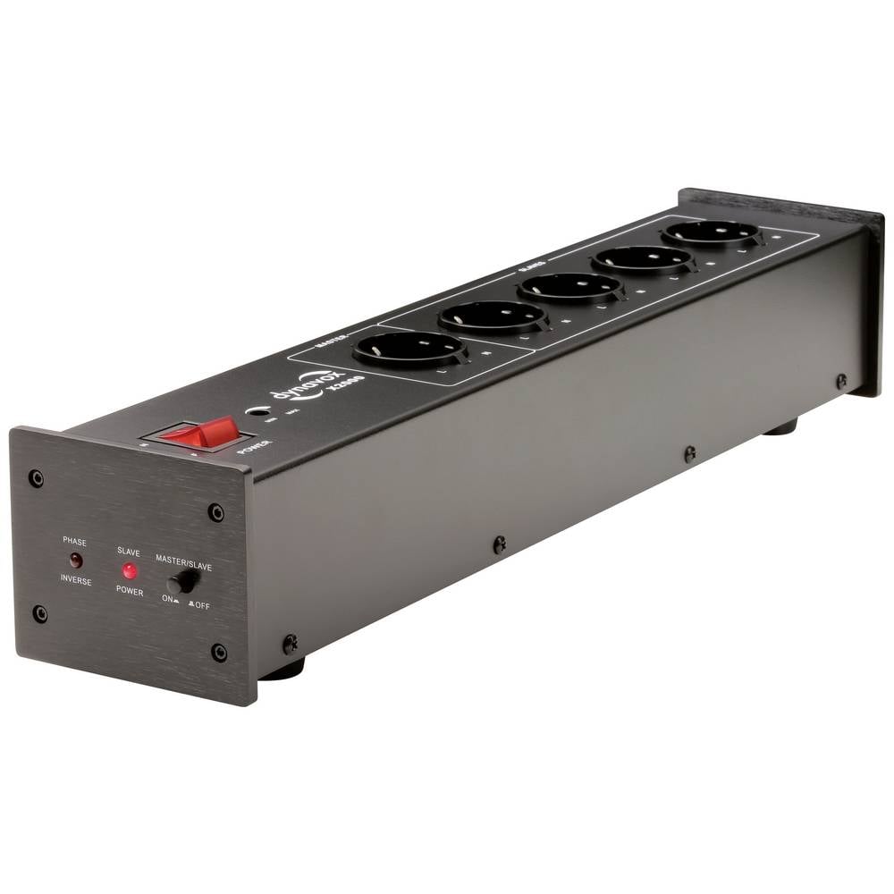 Dynavox 207683 Stekkerdoos C13/C14 Zwart Apparaatstekker C13/C14 1 stuk(s)
