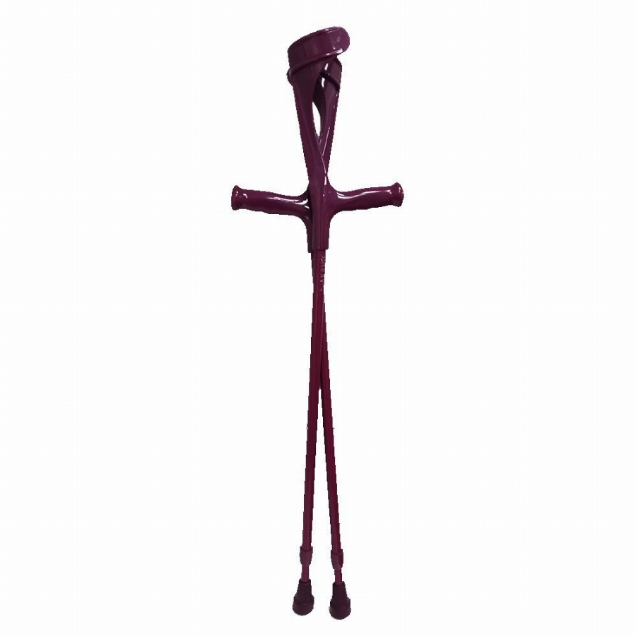 Bota Kruk Model 1 Aluminium Aubergine 17 mm Wandelstok