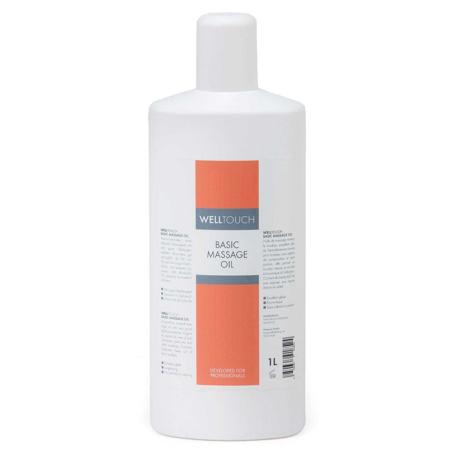 Welltouch BASIC Massageolie, fles 1
