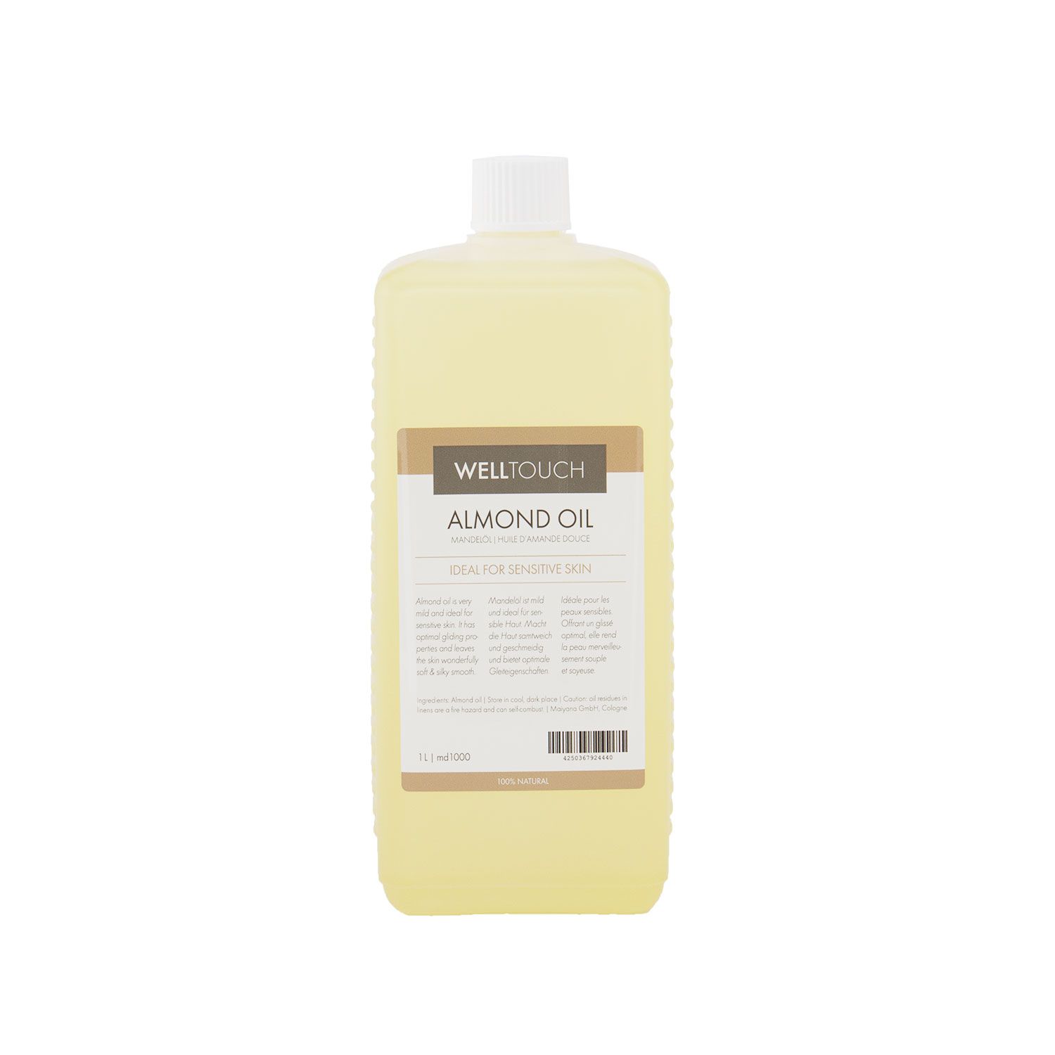 Welltouch Amandelolie, zoet 1000