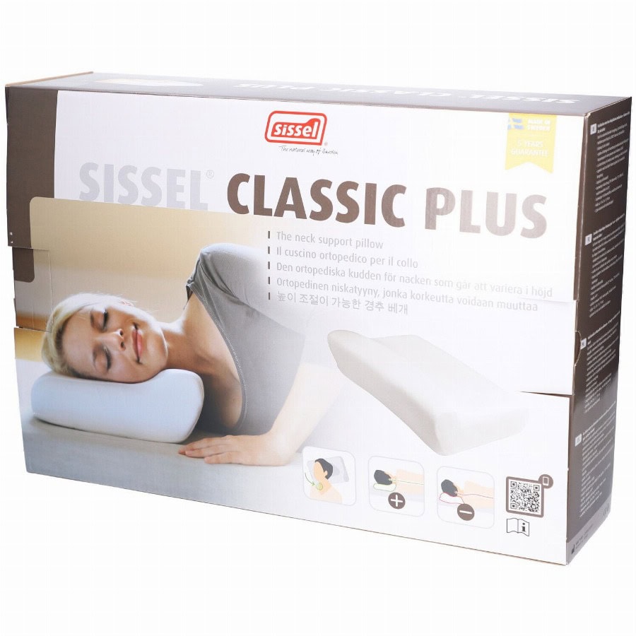 Sissel Plus Hoofdkussen Orthopedisch + Stretch Overtrek 1 Kussen
