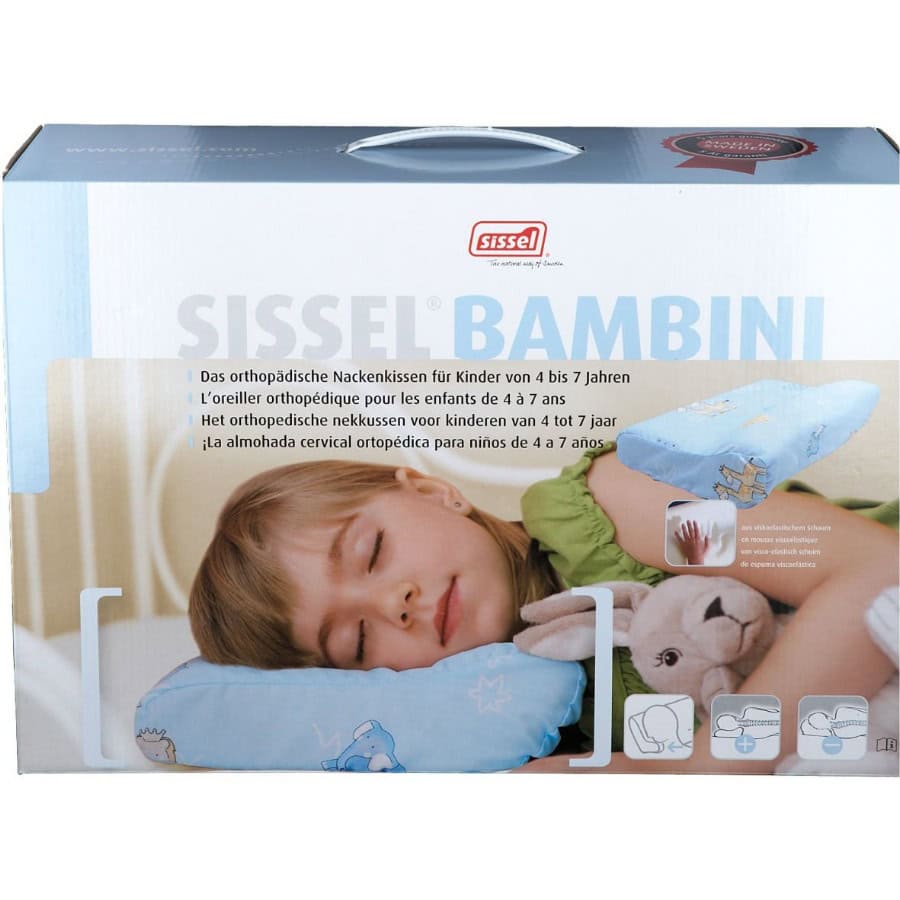 Sissel® Soft Bambini Hoofdkussen + Hoes 37 x 25 9 cm 1 Kussen