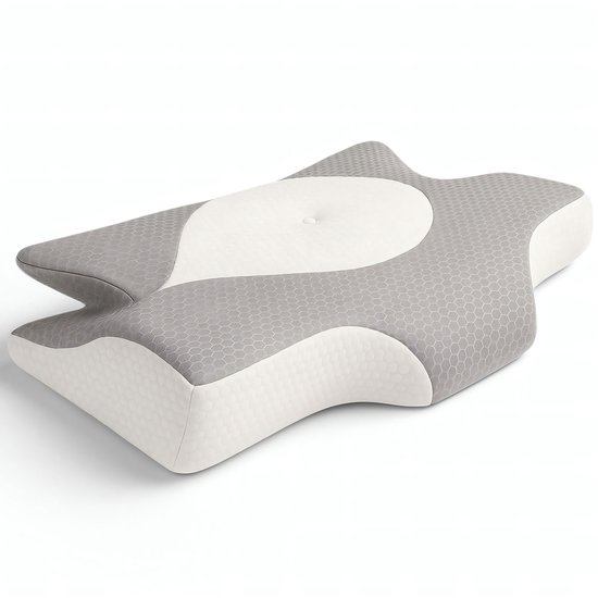 SHAPEVITAL Orthopedisch Nekkussen OrthoStar | ergonomische vlindervorm wasbare hoes 1