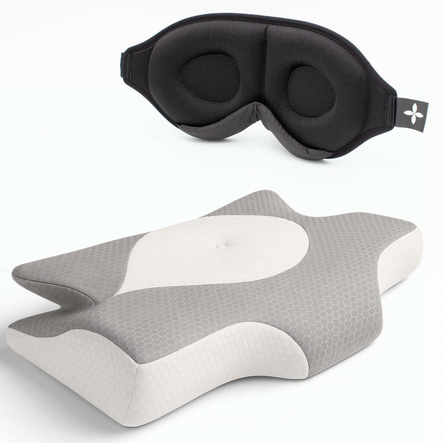 SHAPEVITAL Slaappakket Erholt Aufwachen | ergonomische neksteun 3D-verduistering 1