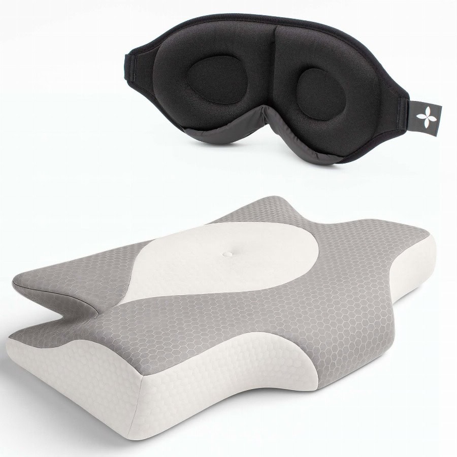 SHAPEVITAL Slaappakket Erholt Aufwachen | ergonomische neksteun 3D-verduistering 1