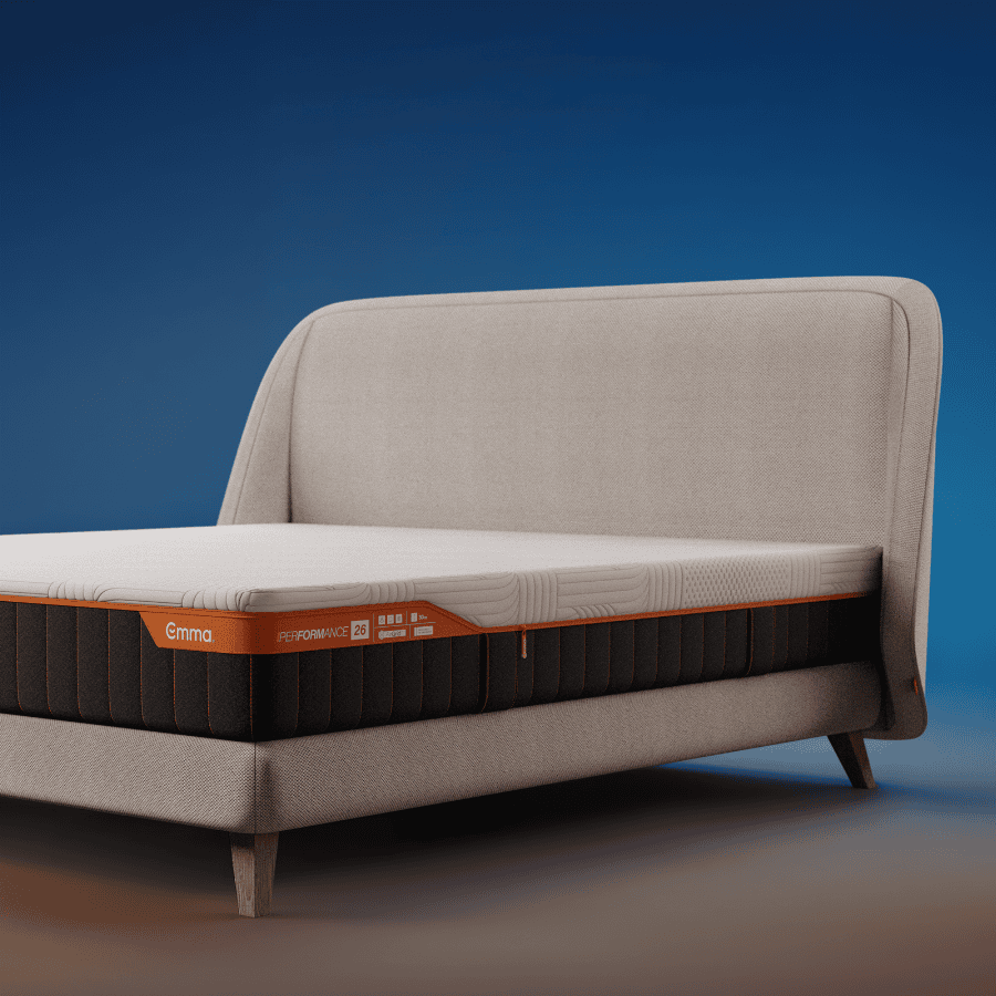 Emma Performance Boxspring – 200x200cm – Beige - 28cm