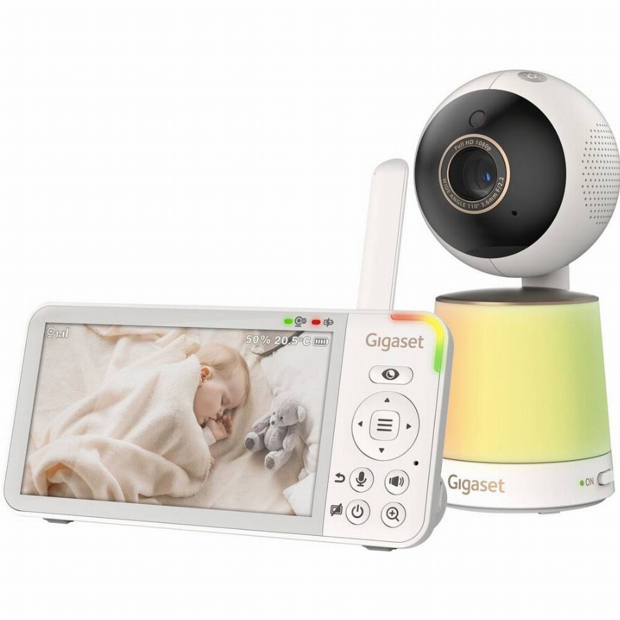 Gigaset BABY 500 Videobabyfoon Radiografisch, Digitaal 2.4 GHz