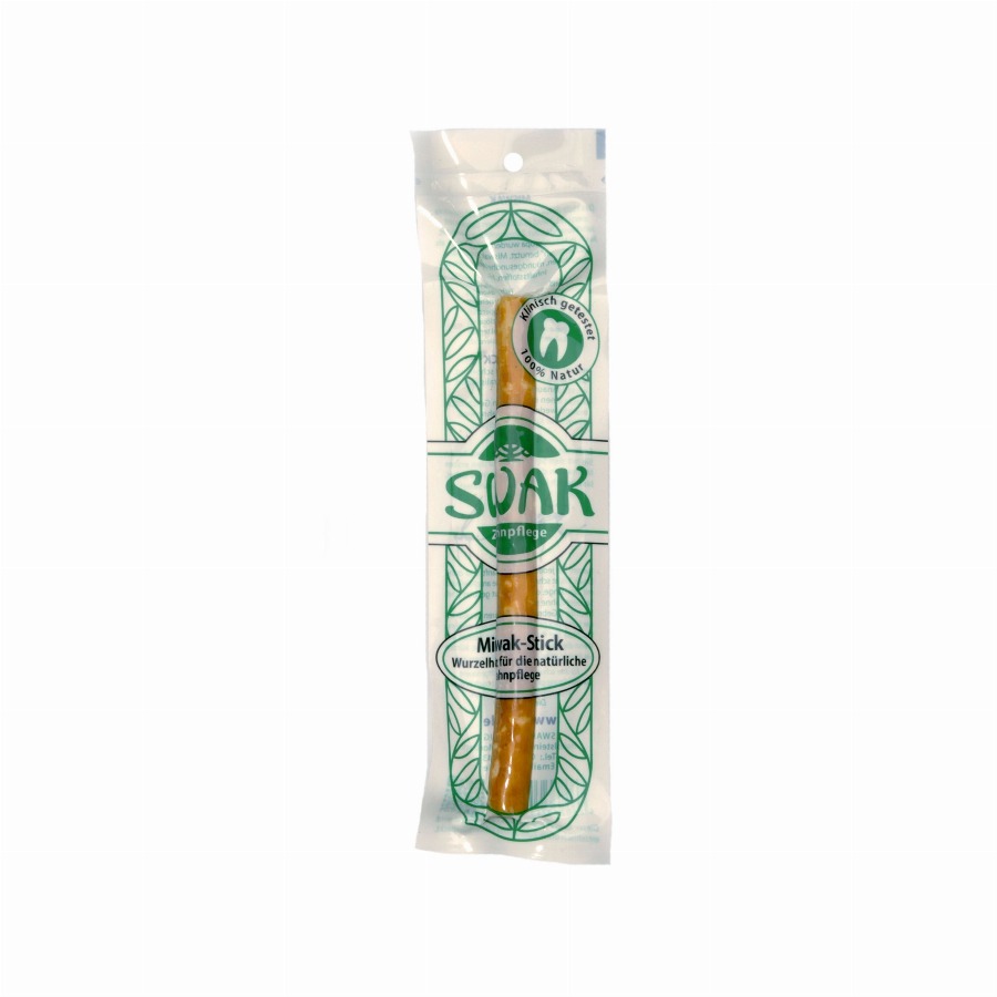 SWAK Miswak Siwak Tandenborstelhout met Mineralen en Gipskristallen 10 Tandenborstel