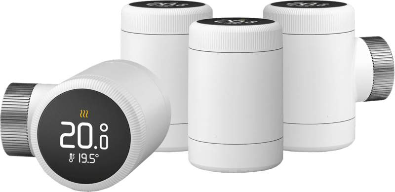 tado Slimme Radiatorknop X – 4-Pack (uitbreiding)
