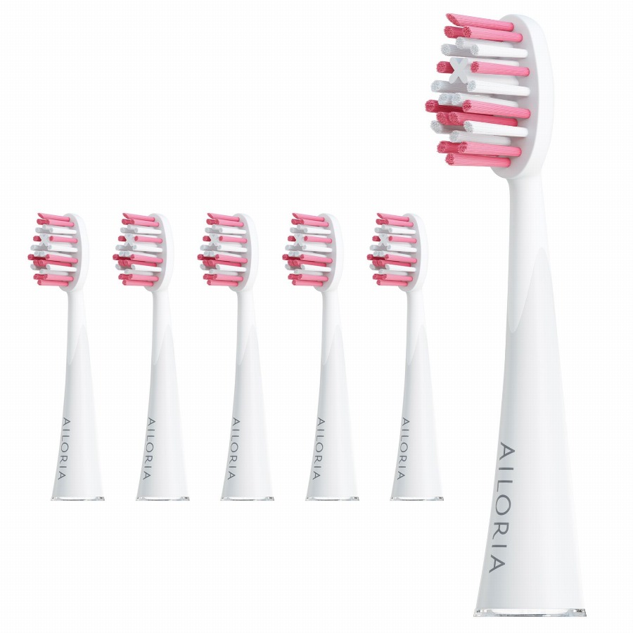 AILORIA SHINE BRIGHT Extra Clean Reserve opzetborstels set van 6 1