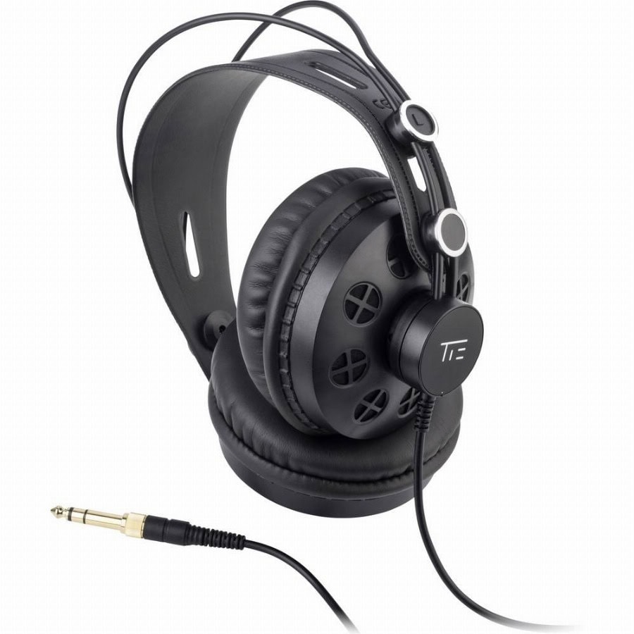 Tie Studio THP-580 Over Ear koptelefoon Kabel Zwart Studio
