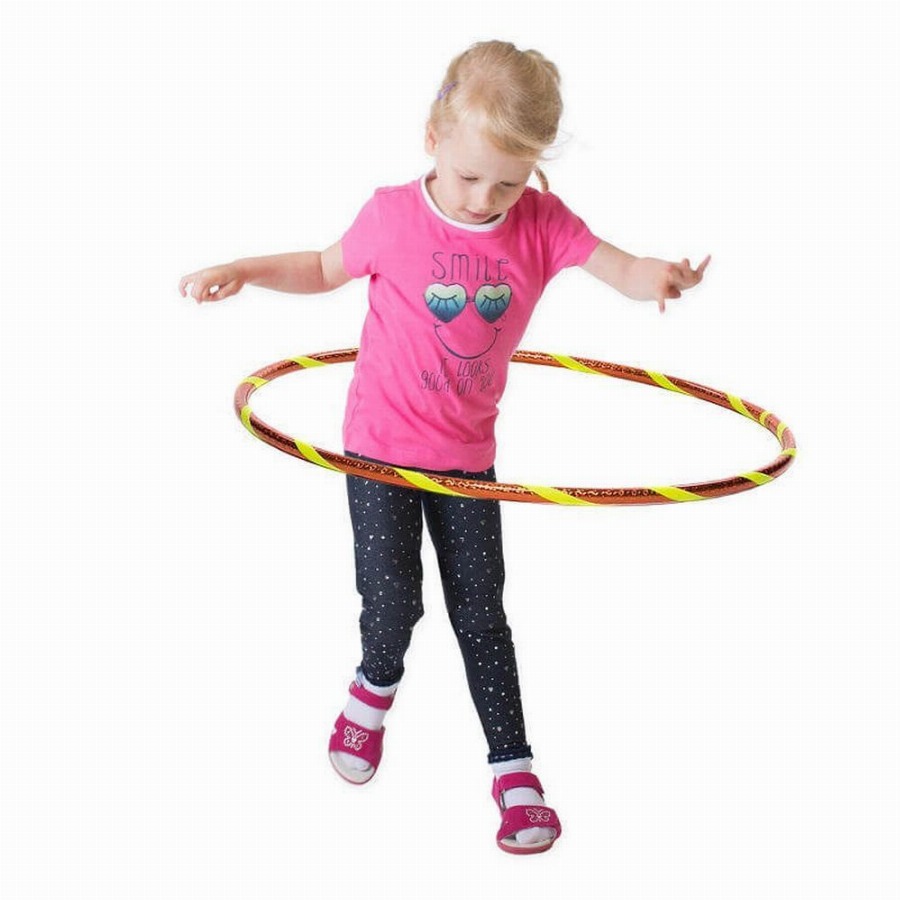 Hoopomania Funny kinderhoelahoep | Ø 70 cm Oranje-Geel (neon) 1