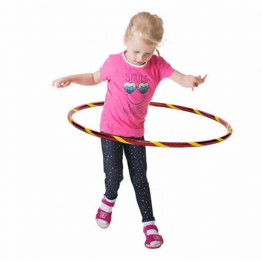 Hoopomania Funny kinderhoelahoep | Ø 70 cm Rood-Geel 1
