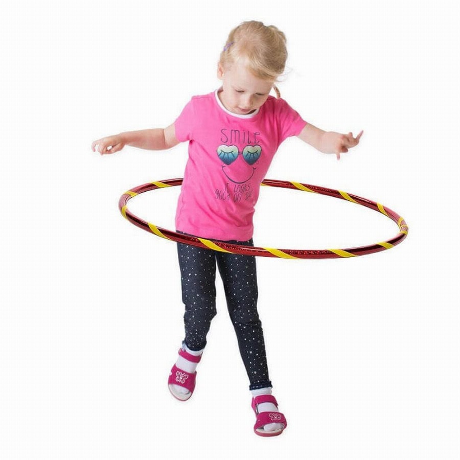 Hoopomania Funny kinderhoelahoep | Ø 80 cm Rood-Geel 1