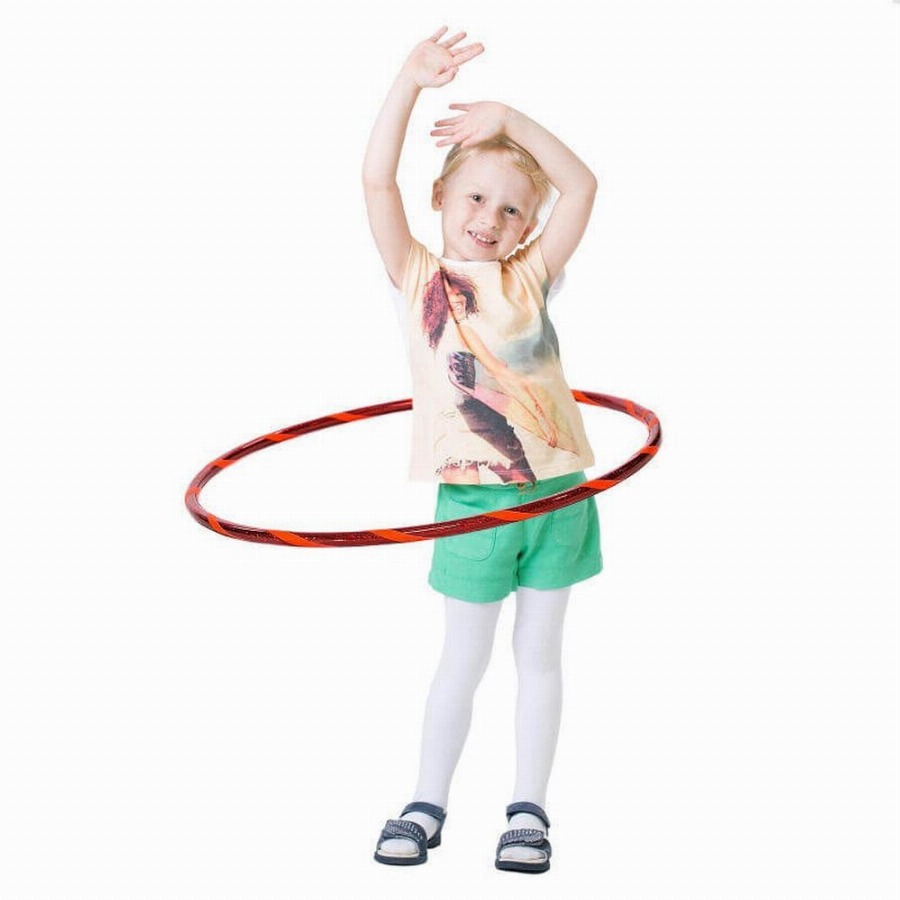 Hoopomania Glamour kinderhoelahoep | Ø 60 cm Rood-Oranje 1