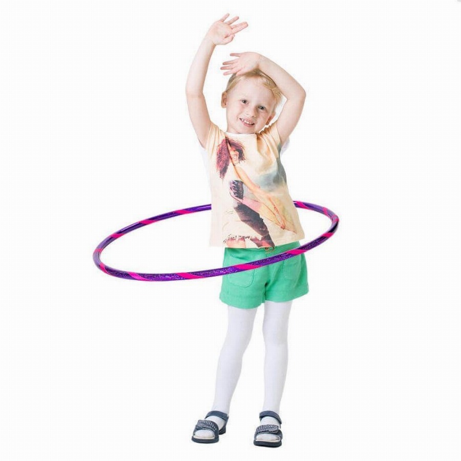 Hoopomania Glamour kinderhoelahoep | Ø 60 cm Violet-Roze 1