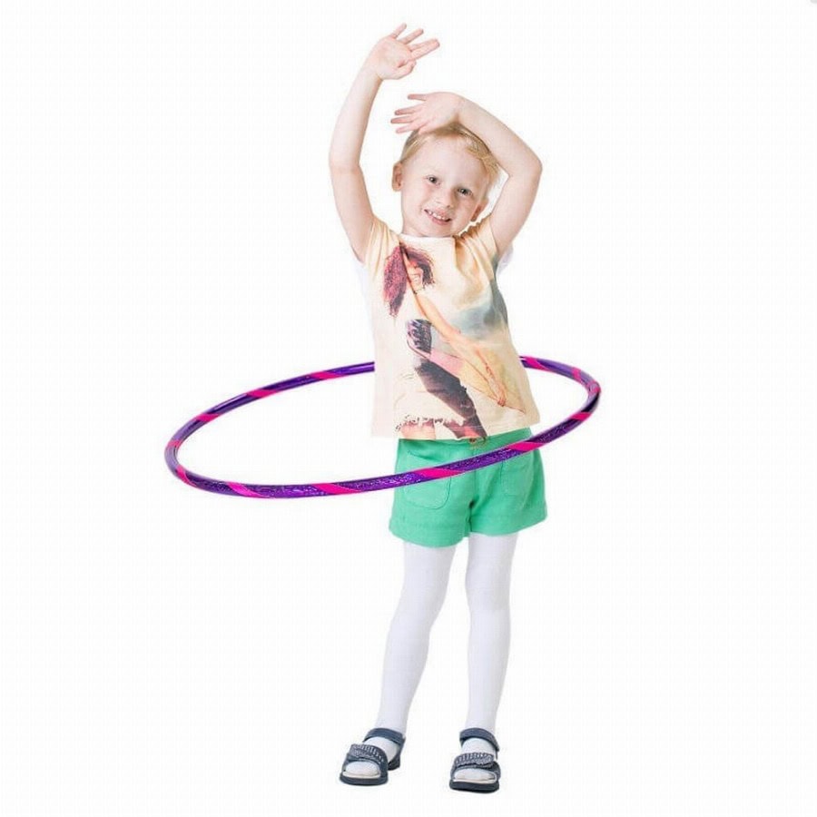 Hoopomania Glamour kinderhoelahoep | Ø 80 cm Violet-Roze 1