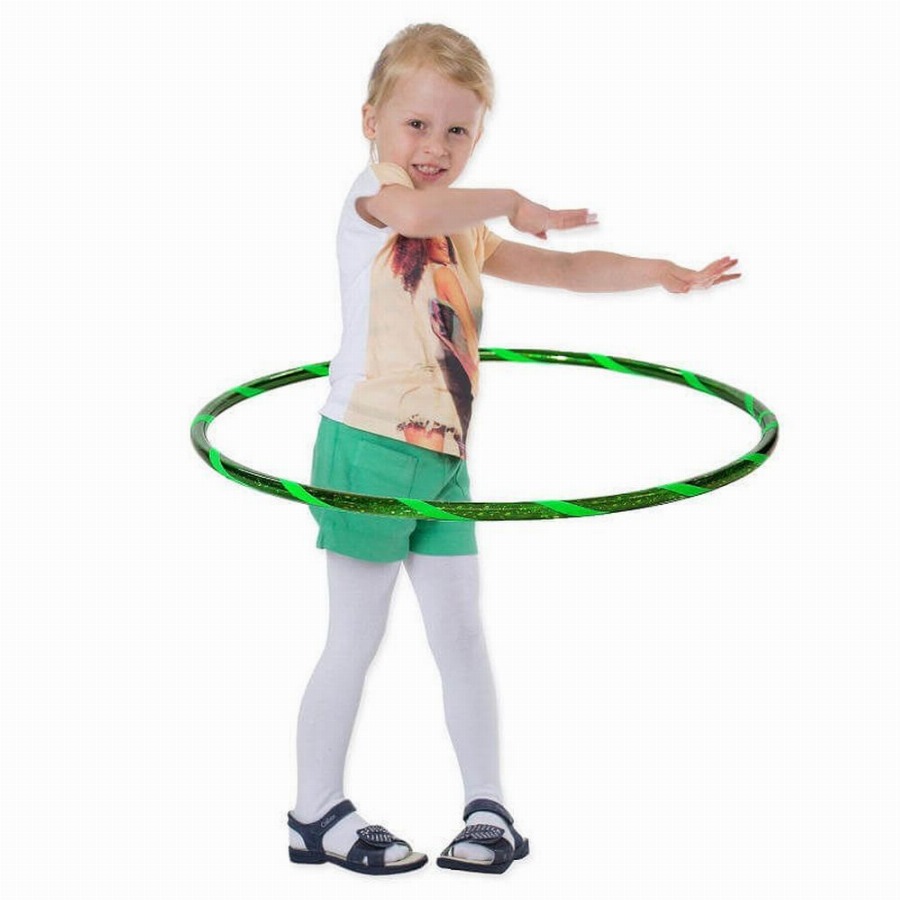 Hoopomania Super Star kinderhoelahoep | Ø 70 cm Groen-Groen 1