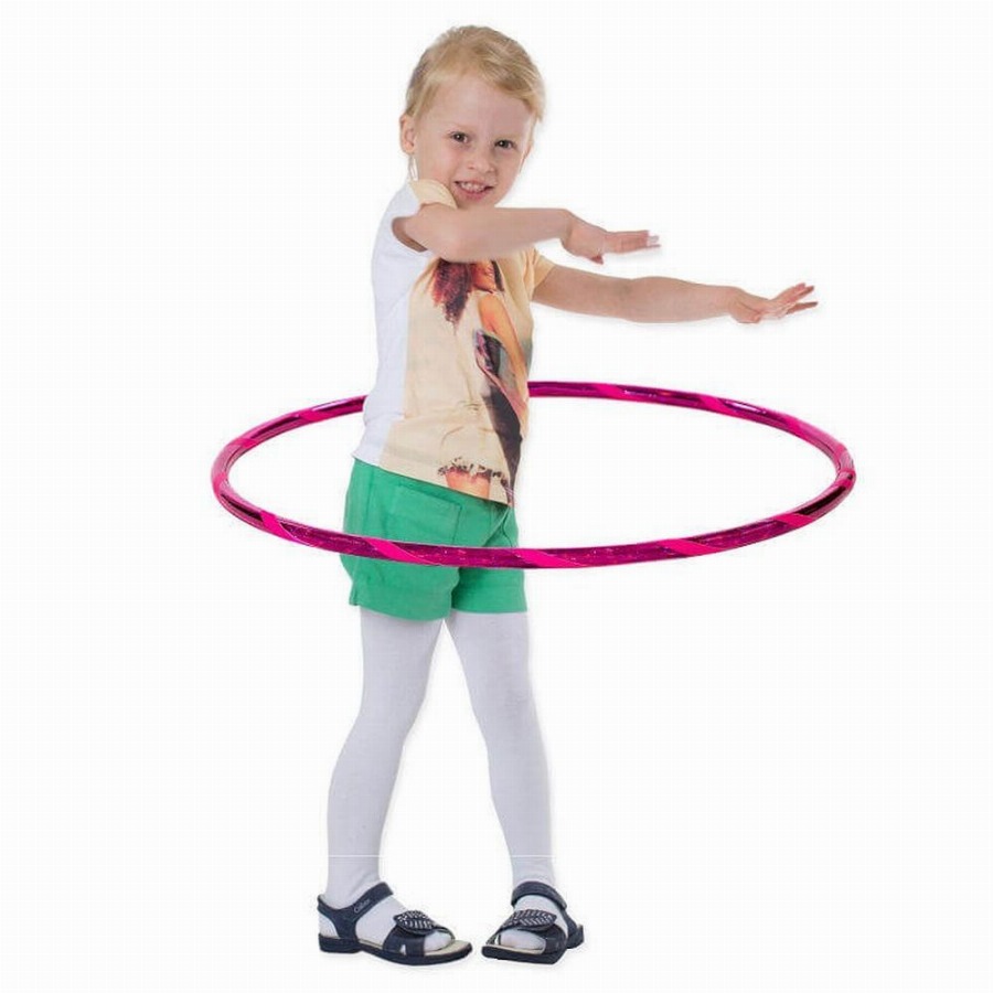 Hoopomania Super Star kinderhoelahoep | Ø 80 cm Roze-Roze 1