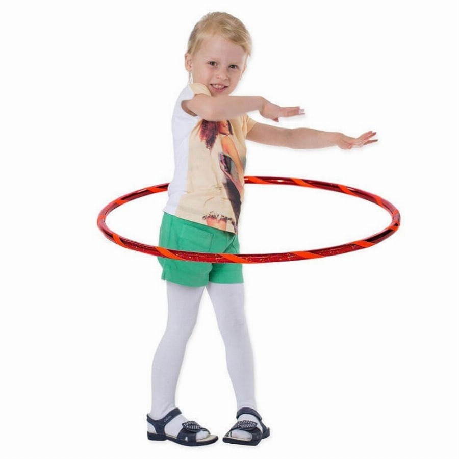 Hoopomania Super Star kinderhoelahoep | Ø 80 cm Rood-Oranje 1