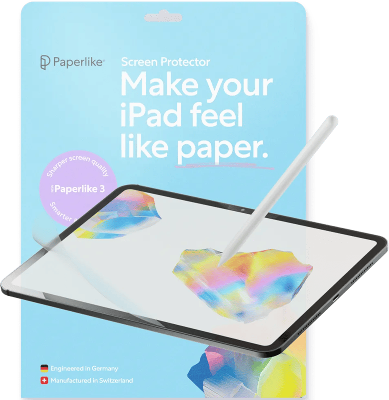 Paperlike Apple iPad Air 11 inch (2026/2025) Screenprotector Kunststof Duo Pack