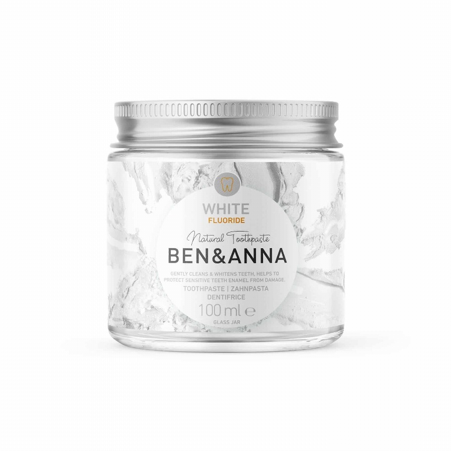 Ben & Anna – Tandpasta Wit met Fluoride 100 Tandcrème
