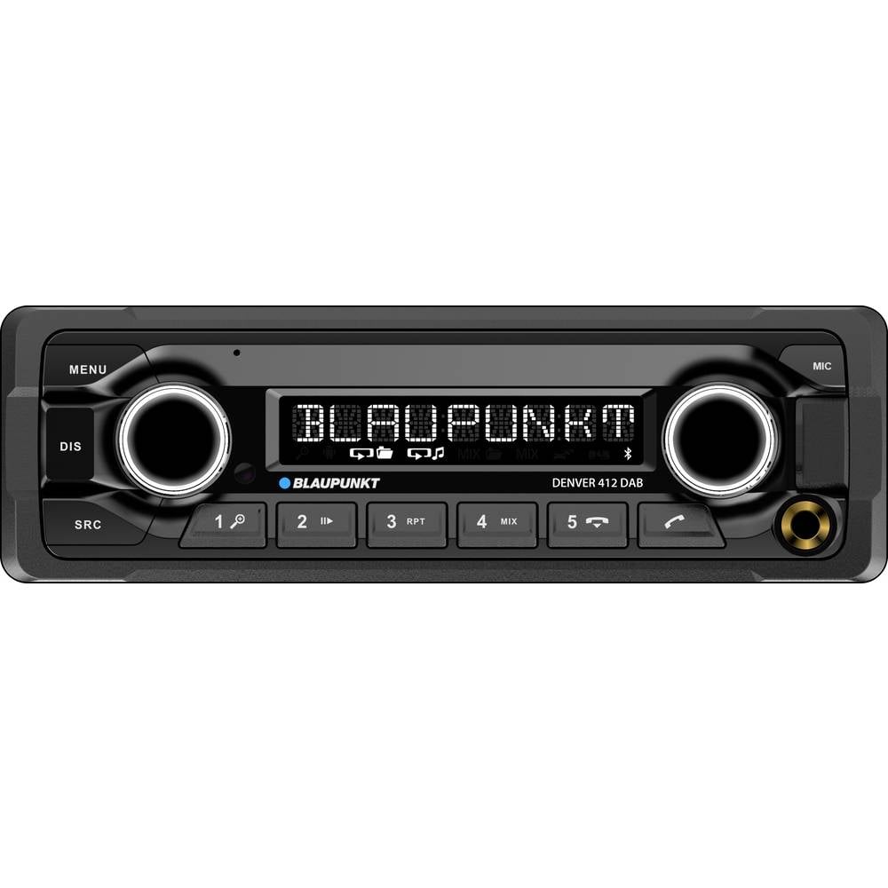 Blaupunkt DENVER 412 DAB Autoradio enkel DIN Bluetooth handsfree, DAB+ tuner