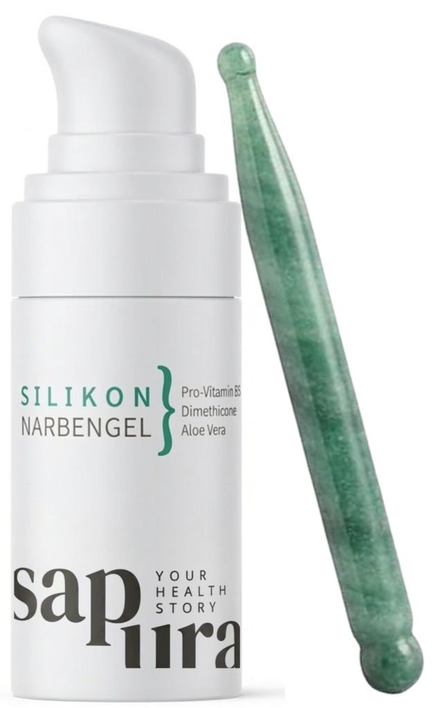 SAPURA Siliconen littekengel met provitamine B5 & aloë vera | Bij littekens striae 15 Gel