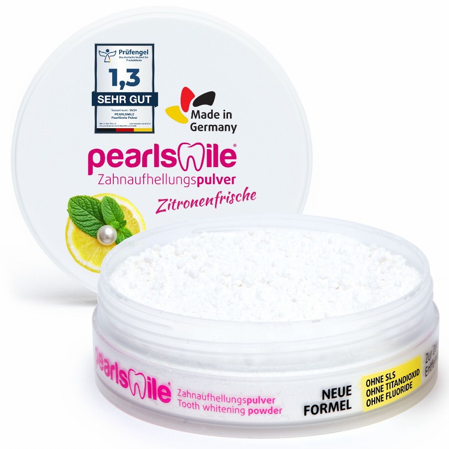 PearlSmile tandenbleekpoeder zonder fluoride 90 Poeder