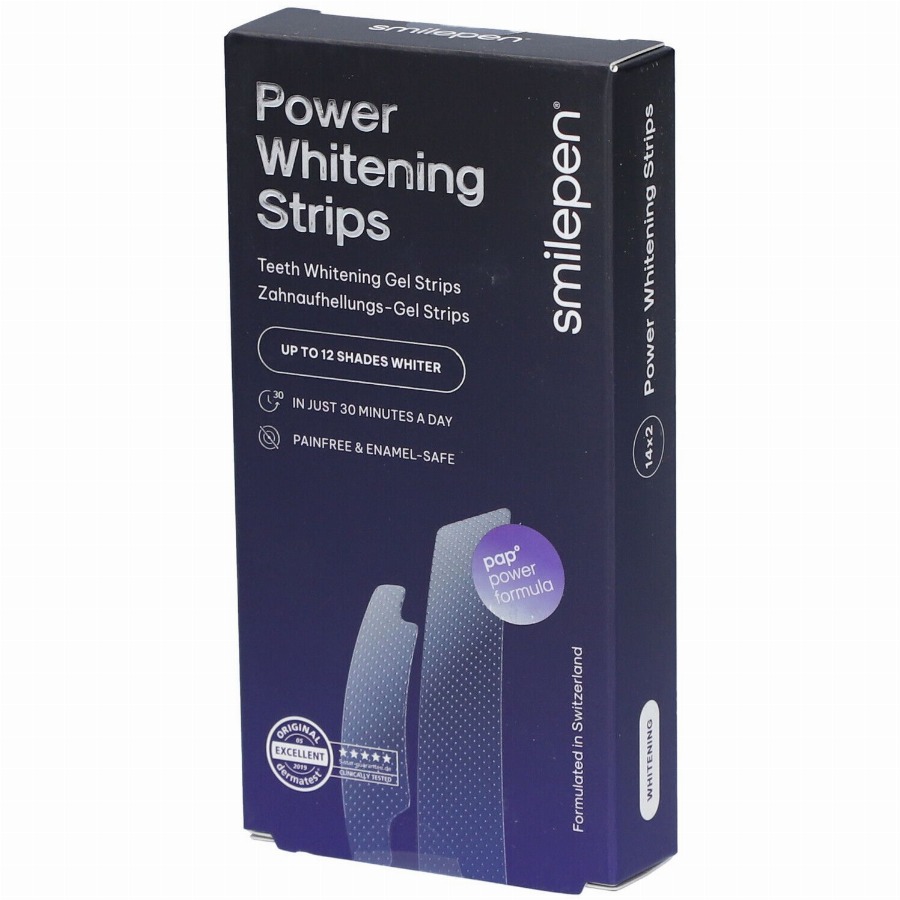 SMILEPEN® Power Whitening strips 14×2 Stroken
