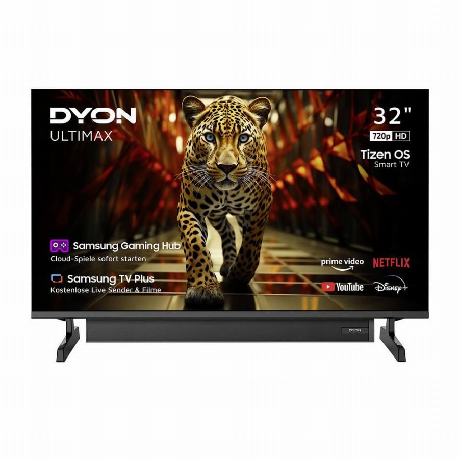 Dyon DYON Ultimax 32H-TI-WS LED-TV 80 cm 32 inch Energielabel F (A - G)
